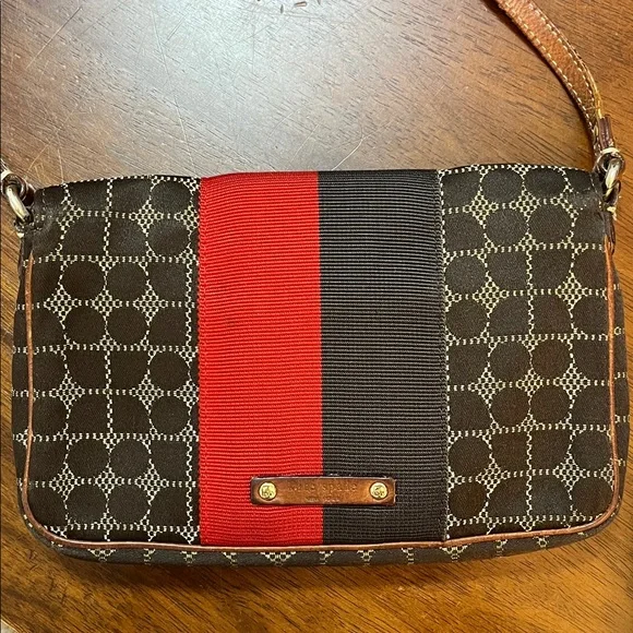 Vintage Kate Spade Dot Noel Jacquard Mini Shoulder Bag - Picture 4 of 8